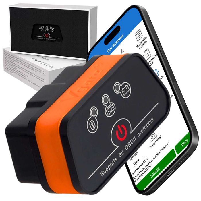 Interfejs diagnostyczny Vgate iCar 2 BT 3.0 ELM327