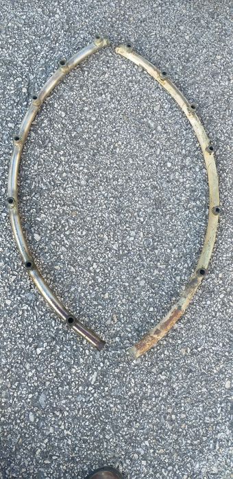 Tubos de inox usados para bicos de turbina