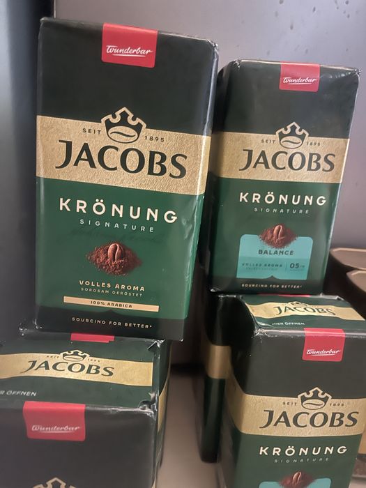 Niemiecki Zestaw 7 kaw jakobs 500g