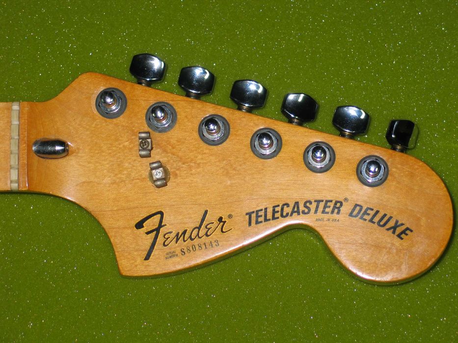 Fender Telecaster Deluxe 1978 neck 3-bolt zamiana