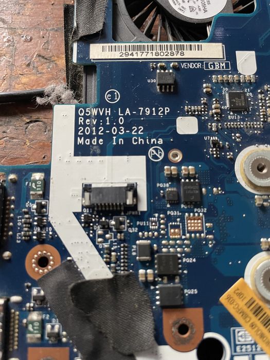 Материнская плата для ноутбука ACER Aspire E1-571G V3-571G