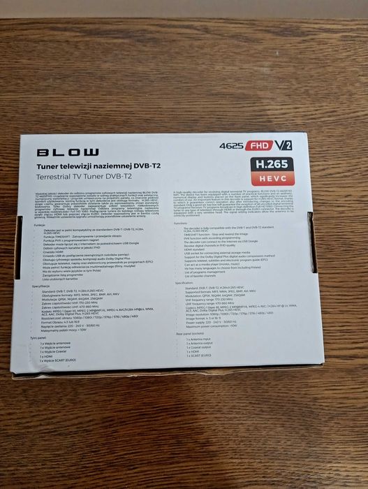 Tuner (Dekoder dvbt 2) Blow