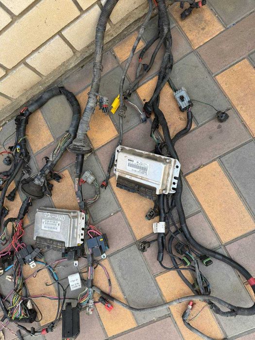 Коса проводки ВАЗ 2110 2170 приора, 16 клапанный эбу январь 7.2