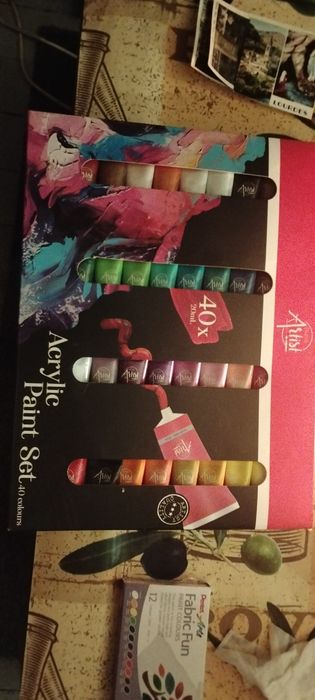 Farbki tak jak widać na zdjęciach