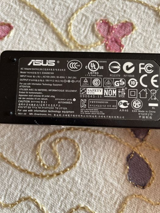 Carregador para asus