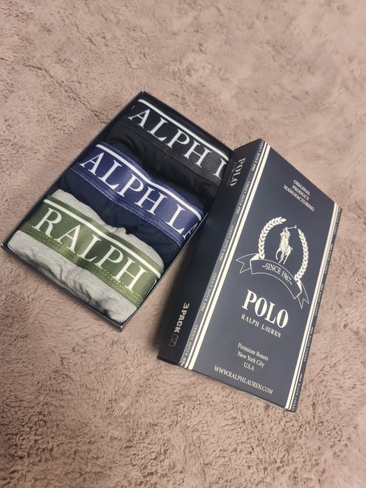 Bokserki M L XL 3pak polo ralph