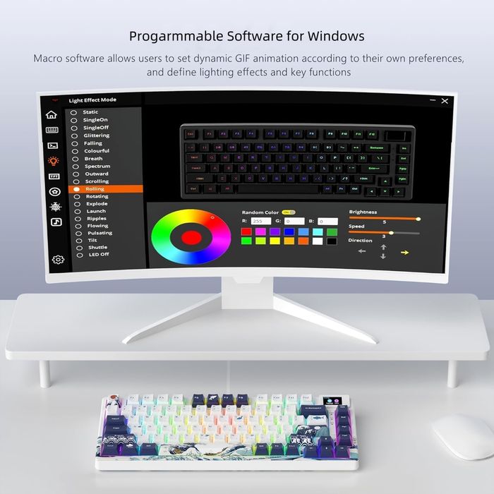 Teclado gaming  como novo