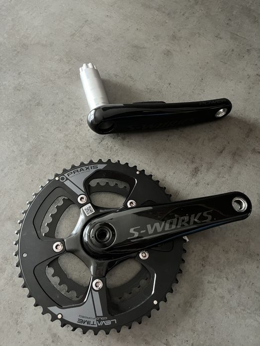 Korba S-Works pomiar mocy 175mm