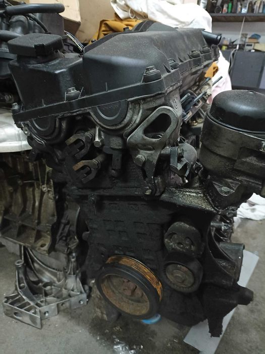 Silnik BMW N46B20B kompletny na części wał głowica tłok blok miska pokrywa rozrusznik alternator kolektor pompa wspomagania wody napinacz rolka