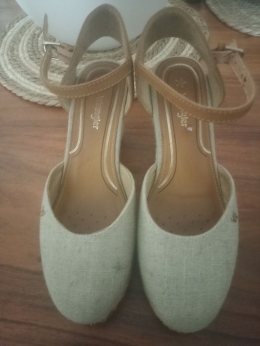 Espadryle Wrangler 38 rozmiar stan bardzo dobry na koturnie