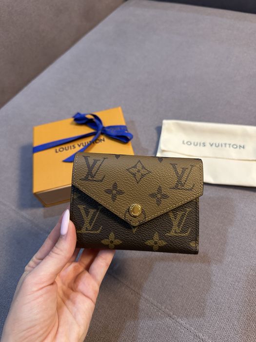 Гаманець кошельок Louis Vuitton Victorine monogram reverse canvas