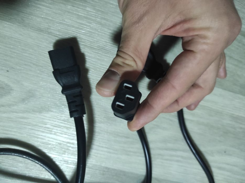 ‼️3шт. Кабель C13, для ПК, Блоков питания и любой техники! Вилка‼️