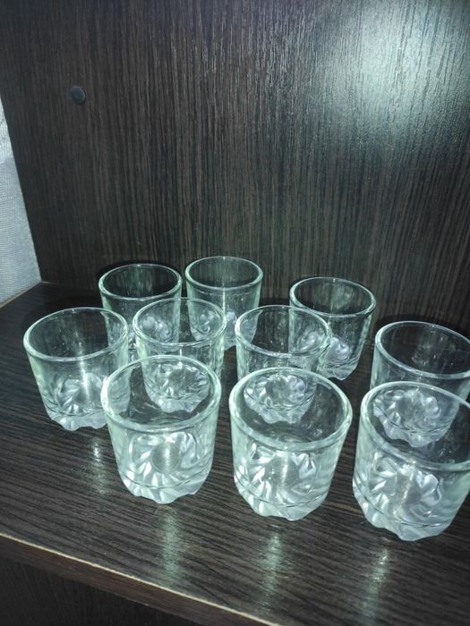 Рюмки стопки  10 шт