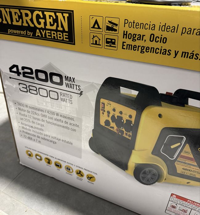 GERADOR Gasolina ENERGEN 3800 KT Inv