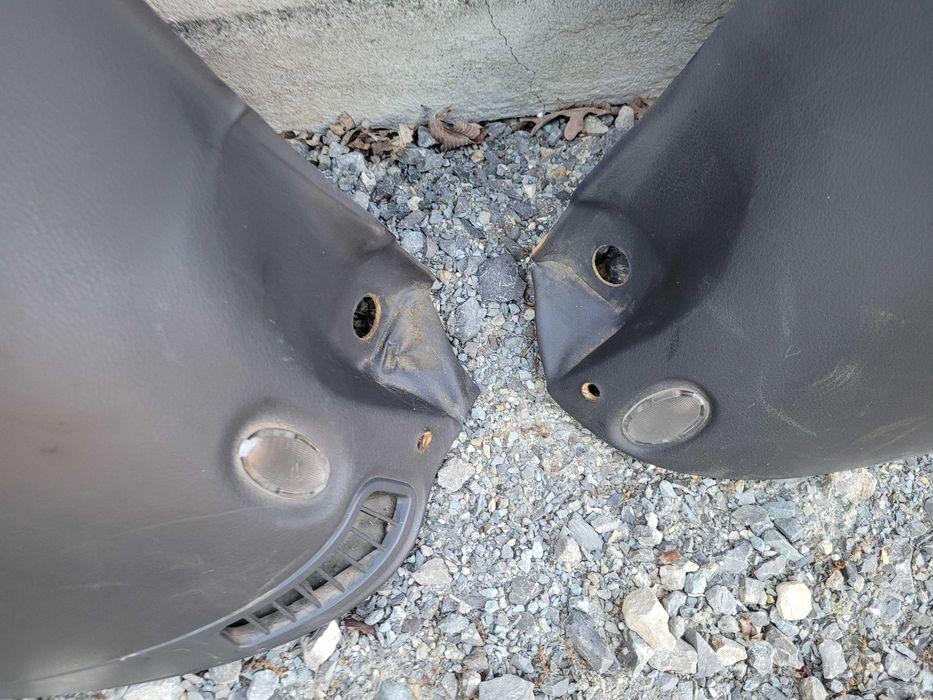 Boczki Bagażnika VW Sharan 7M Seat Alhambra Galaxy Lewy + Prawy Tapicerka Schowek Komplet