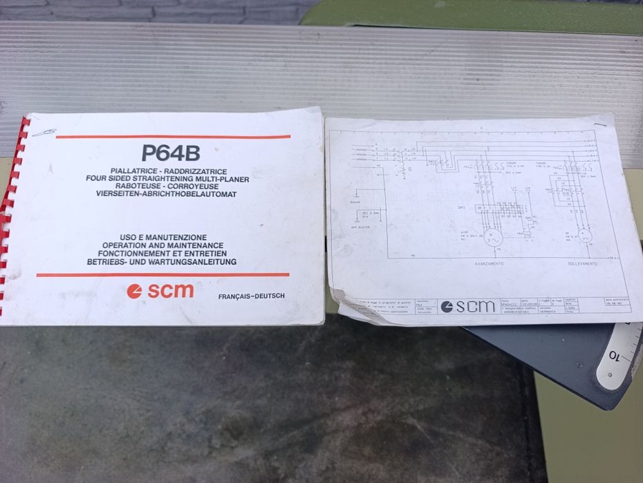 Strugarka Czterostronna SCM P64 Super Stan!!