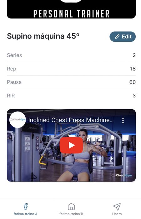 Personal trainer Oeiras Cascais Lisboa PLANO TREINO APP[PROMO PACK INICIAL)