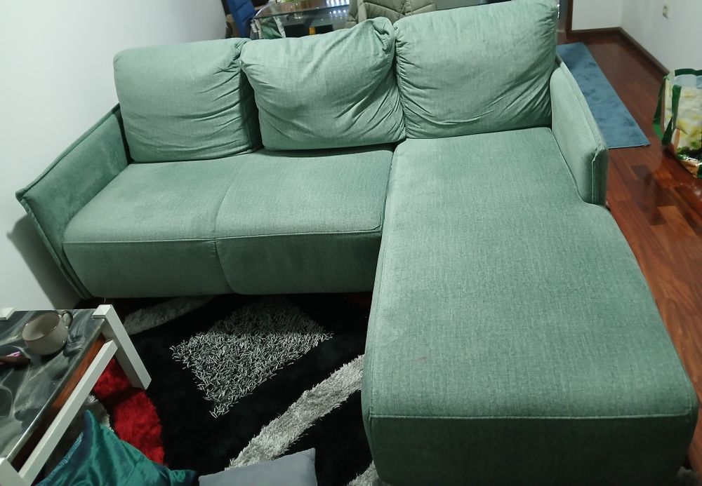 Sofá chaise long 3 lugares