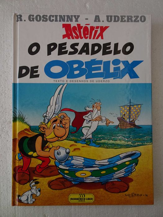 Livro Meribérica - Astérix O pesadelo de Obélix (Capa dura)