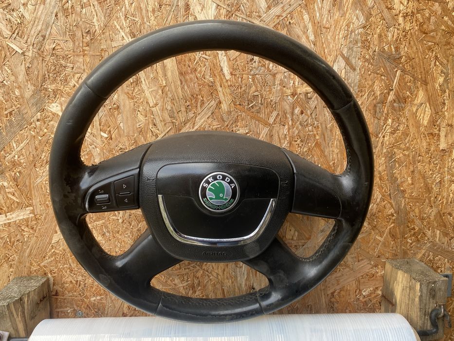 Руль skoda octavia a5 tour , airbag аірбег подушка мультируль кермо