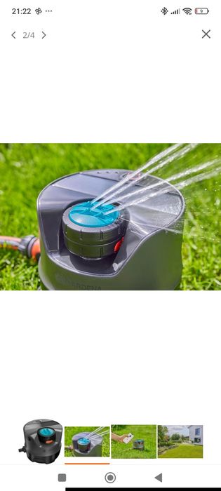 Gardena AquaPrecise system nawadniania trawników do 320 m² Bluetooth