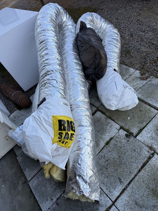 Rury ocieplane wentylacyjne nieurzywane