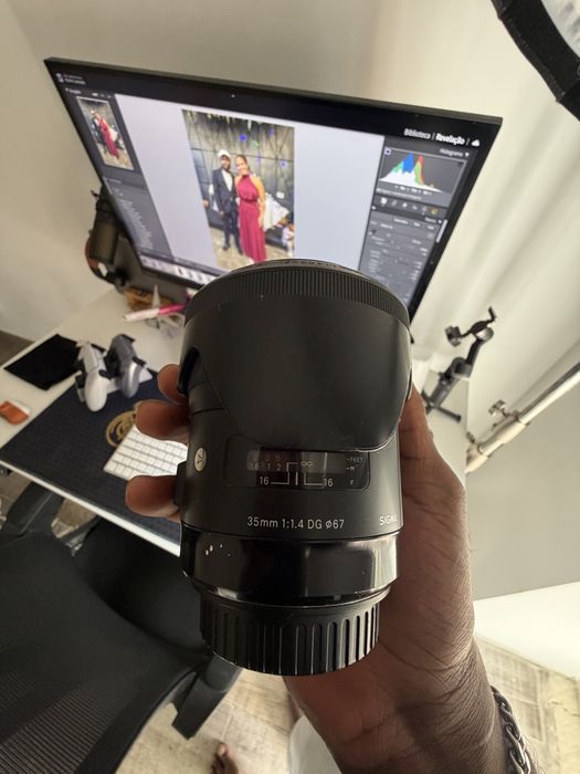 Estou a vender a 35MM da sigman art 1.4