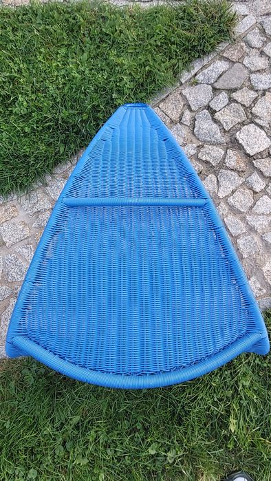 Fotel siedzisko wiszące niebieskie IKEA