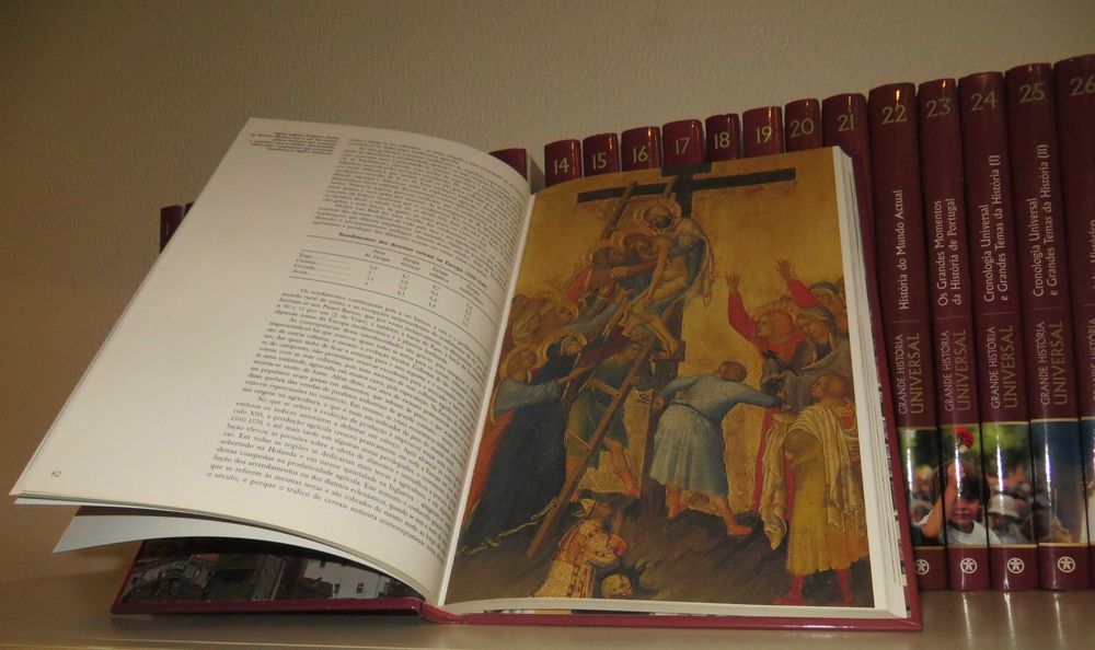 História Universal  - Enciclopédia Completa com  25 volumes - Nova