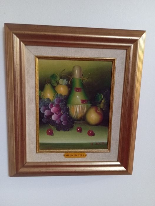 Quadro tela antigo