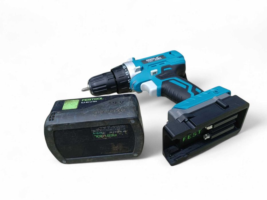 Adapter narzędzi Dedra na baterie Festool przejściówka