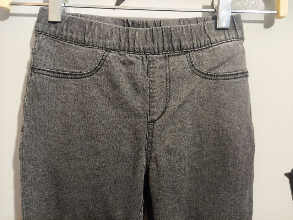 Spodnie jegginsy dziewczęce H&M 140