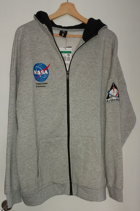 Sweatshirt cinzento capuz homem XL Nike novo com etiqueta