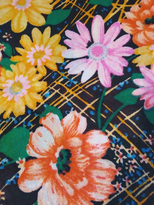 Отрез ткани шифон СССР