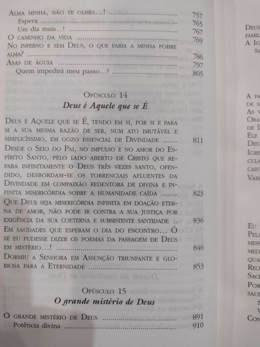 Luz na noite, O Mistério da Fé dado em sabedoria amorosa