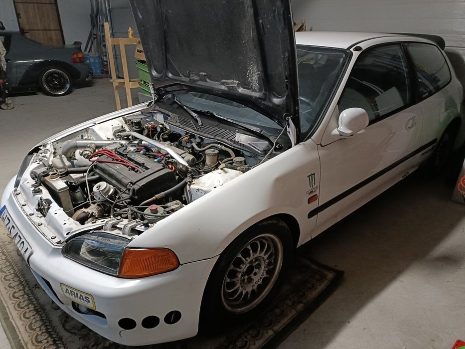 jdm honda b18c4 zestaw Turbo B16A2 napęd 4x4 kit Civic eg5 crx