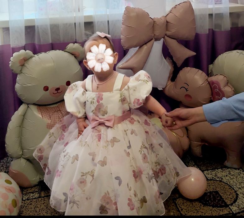 Красивое платье на годик