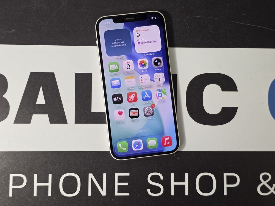 Sklep ladny Apple Iphone 12 64gb White bateria 79%