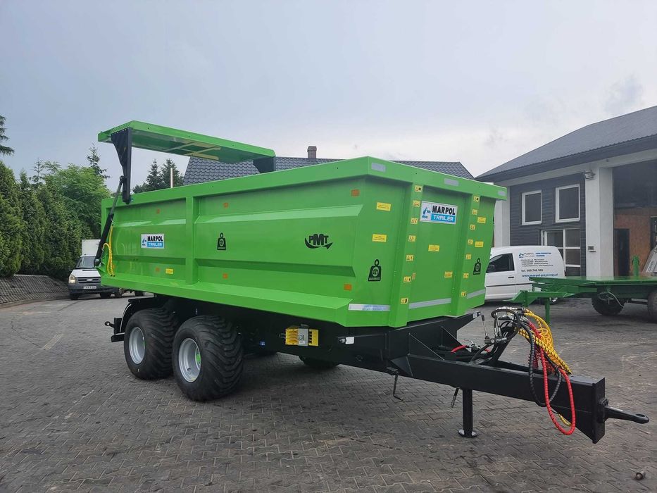 MARPOL -TRAILER Przyczepa tandem skorupa 12 ton