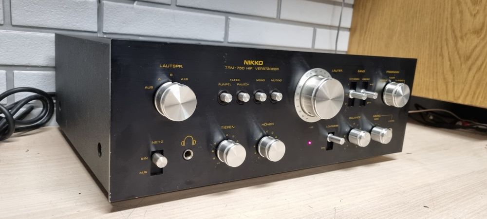 Wzmacniacz HI-FI stereo NIKKO trm-750