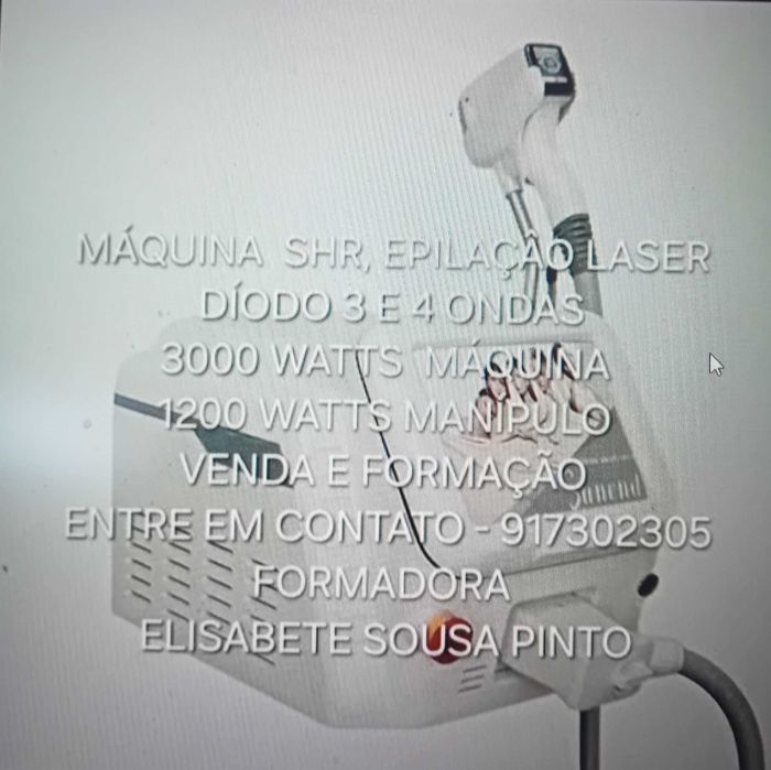 Máquinas Estética vende-se c/ certificados a Preços surpreendentes