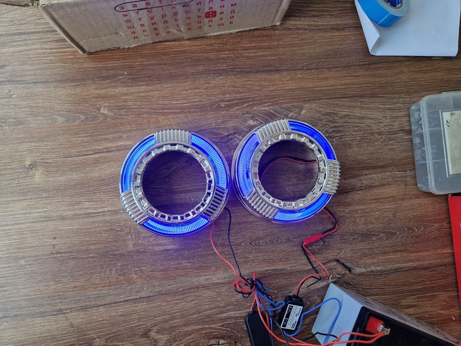 Маски Aozoom для bi led, bi xenon лінз 3 дюйма