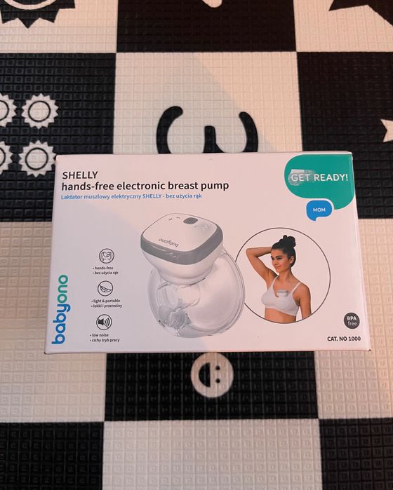 Pojedynczy laktator muszlowy BabyOno Shelly 1000