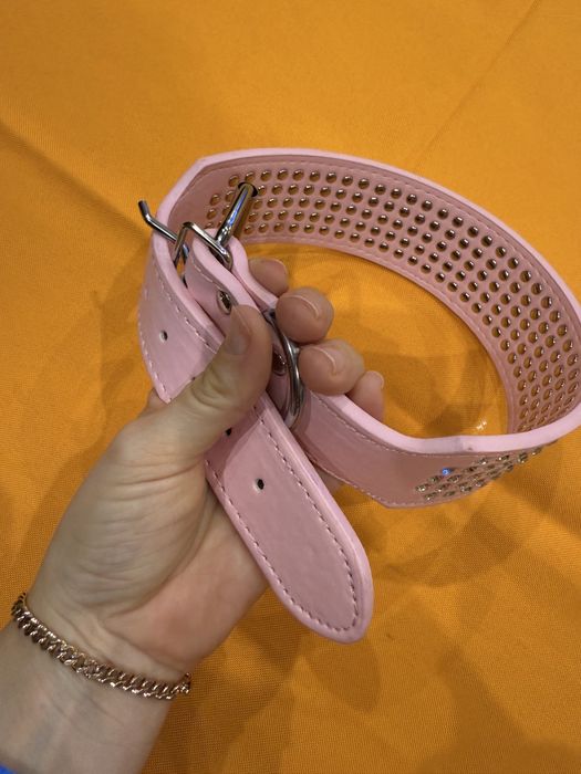 NOWA Obroża dla psa z diamencikami