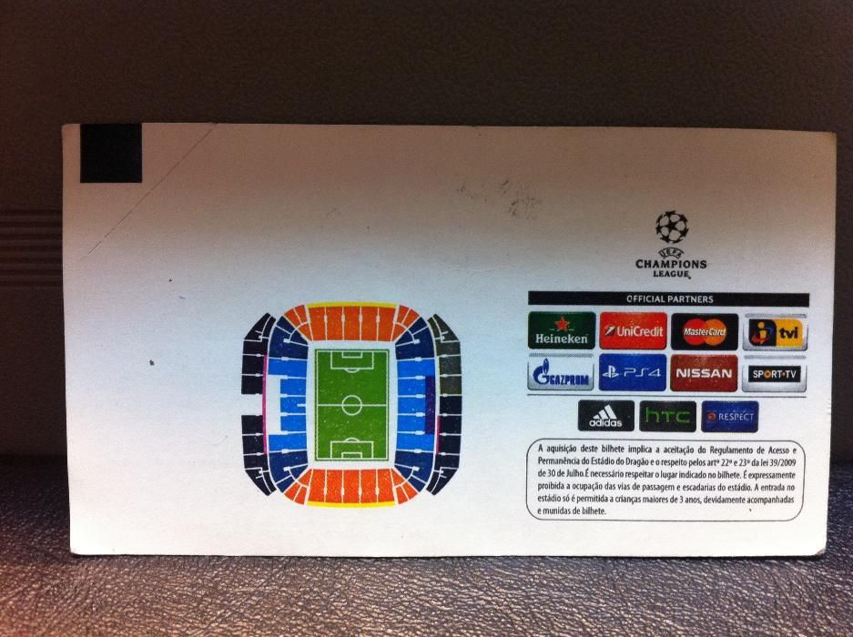 Bilhete de Futebol FC Porto vs MALAGA CF