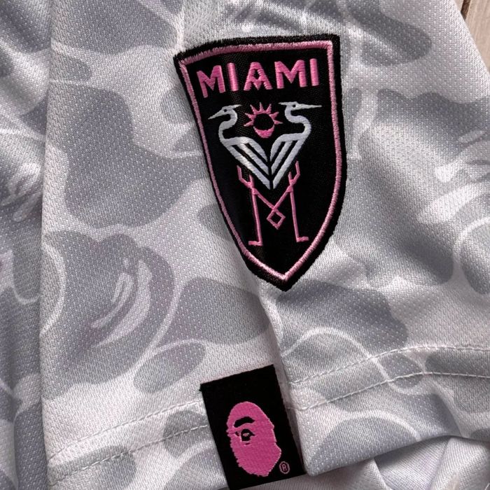 Футболка Bape Inter Miami,розмір S, M, L, XL. Футболка A Bathing Ape