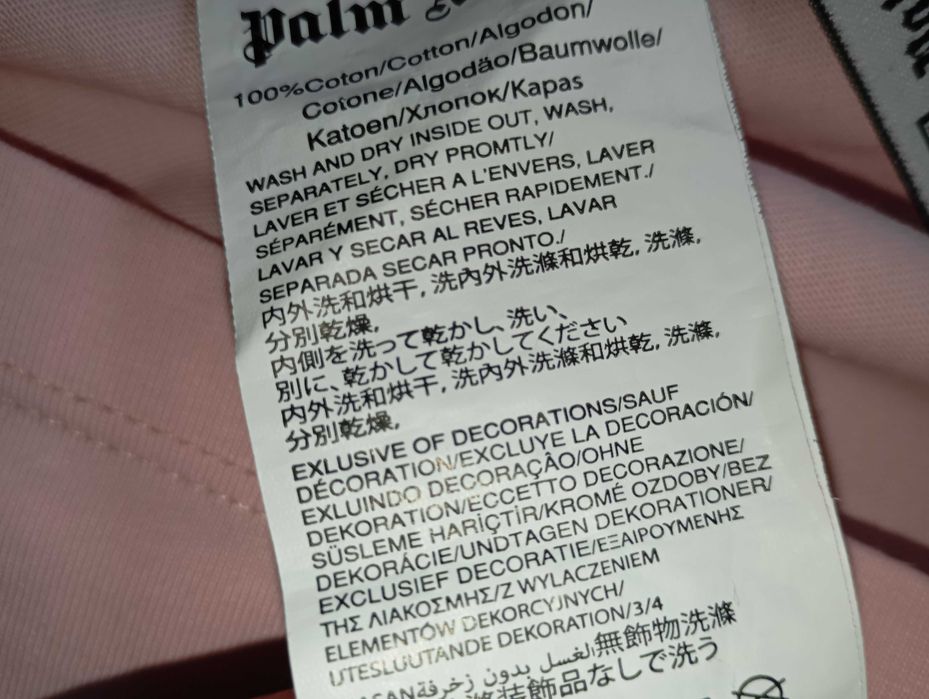 Футболка с логопринтом на спине р 50
Palm Angels