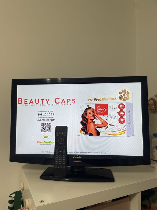 TV electronia LD 24 HD com comando