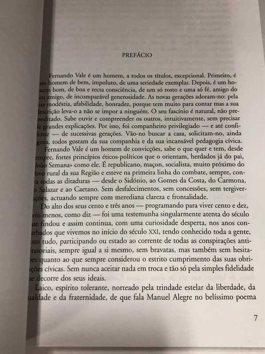 Fernando Valle ~ Um Aristocrata da Esquerda