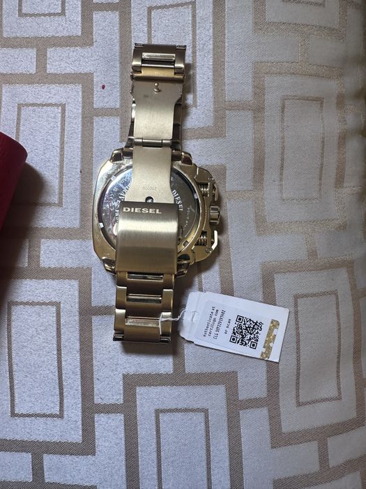 Zegarek męski Diesel DZ7450 Diesel BAMF Chronograph Gold-Tone